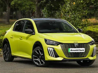 New Peugeot e-208 GTi 100 kW (136 HP) 2026 Metallic  ageuda yellow Hatchback