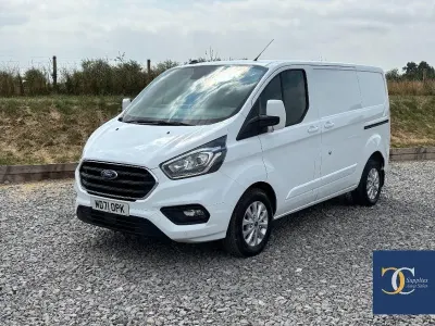 Used Ford Transit Custom Limited 130 HP (95 kW) 2022 White Van