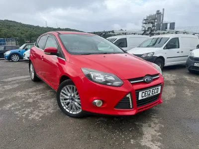 Used Ford Focus Zetec 2012 Red Hatchback
