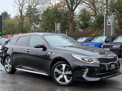 Black Used 2017 Kia Optima GT-Line S Estate | £13,995 (Expensive)