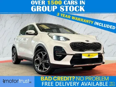Used Kia Sportage GT-Line S 177 HP (130 kW) 2019 White SUV