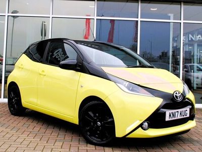 used Toyota Aygo O 1.0 VVT-i x-cite 3 Yellow Bi-Tone Euro 6 5dr ***LOW MILEAGE*FULL HISTORY*** Hatchback