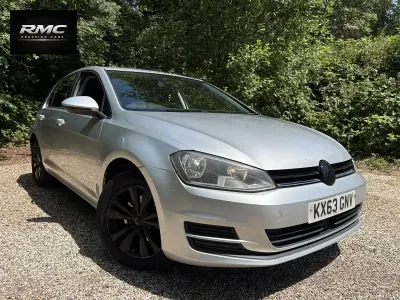Used VW Golf VII SE 122 HP (89 kW) 2013 Silver Hatchback