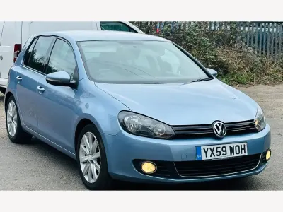 Used VW Golf VI GT 140 HP (102 kW) 2009 Blue Hatchback