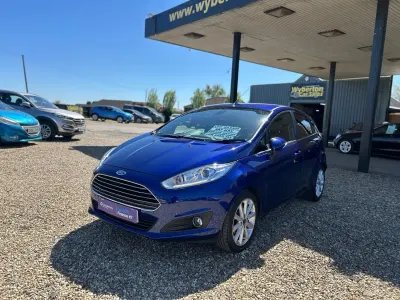 Usado Ford Fiesta Titanium 2016 Azul Citadino