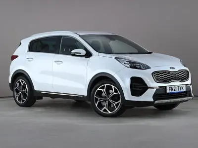 Usado Kia Sportage GT-Line 136 HP (100 kW) 2021 Branco SUV
