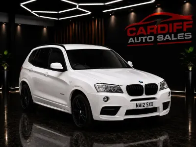 Used BMW X3 M Sport 184 HP (135 kW) 2012 White SUV