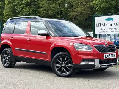 Używany Skoda Yeti SE 110 KM (80 kW) 2016 Czerwony SUV