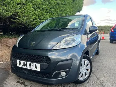 Used Peugeot 107 Active 68 HP (50 kW) 2014 Grey Hatchback