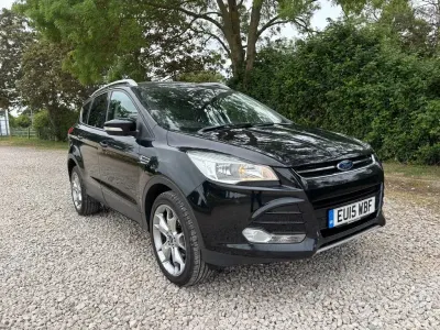 Used Ford Kuga Titanium 150 HP (110 kW) 2015 Black SUV
