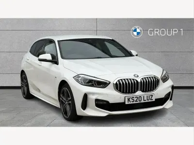 Used BMW 118 M Sport 140 HP (102 kW) 2020 White Hatchback