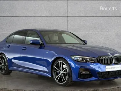 Used BMW 330 M Sport 258 HP (189 kW) 2022 Blue Sedan