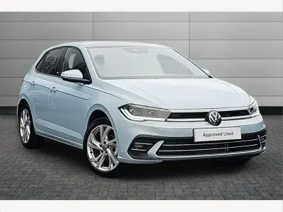 Used VW Polo Edition 95 HP (69 kW) 2026 Crystal ice blue Hatchback