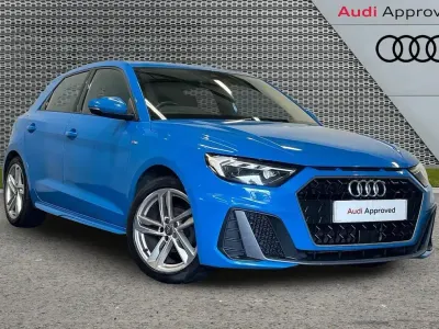 Used Audi A1 S-Line 94 HP (69 kW) 2020 Blue SUV
