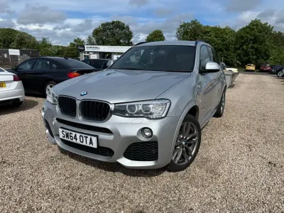 Used BMW X3 M Sport 190 HP (139 kW) 2015 Silver SUV