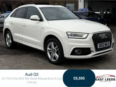 Używany Audi Q3 S-Line 140 KM (102 kW) 2012 Biały SUV