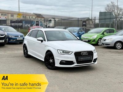 Used Audi A3 S-Line 2015 White Hatchback