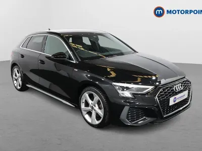 Used Audi A3 S-Line 2023 Black Sedan