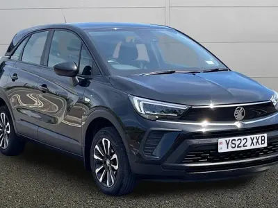 Used Vauxhall Crossland Design Edition 110 HP (80 kW) 2022 Black SUV