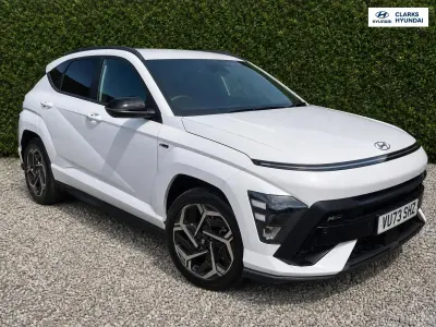 Used Hyundai Kona N Line 120 HP (88 kW) 2023 White SUV