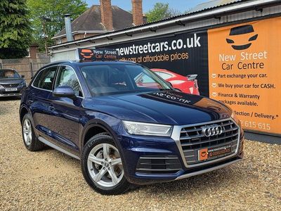 Begagnad Audi Q5 Sport 2017 Blå SUV