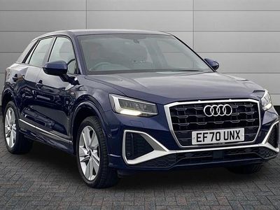 Used Audi Q2 S-Line 150 HP (110 kW) 2021 Blue SUV