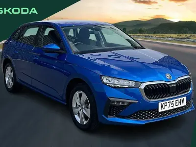 Used Skoda Scala SE 115 HP (84 kW) 2025 Blue Hatchback