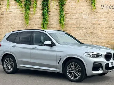 Used BMW X3 M Sport 184 HP (135 kW) 2019 Silver SUV
