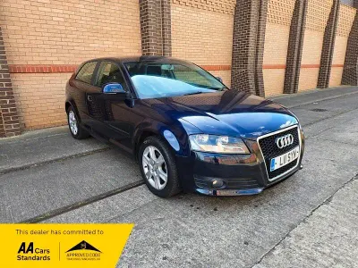 Used Audi A3 2008 Blue Hatchback