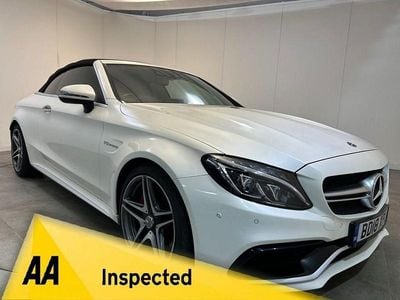 Used Mercedes C63 AMG Premium 510 HP (375 kW) 2018 White Cabriolet