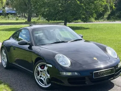Used Porsche 997 350 HP (257 kW) 2006 Black Coupe