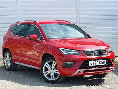 Begagnad Seat Ateca 4Drive 150 HK (110 kW) 2020 Röd SUV