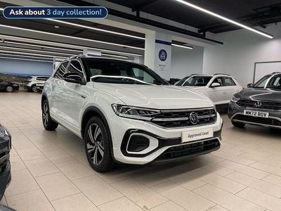New VW T-Roc R-line 150 HP (110 kW) 2026 White SUV