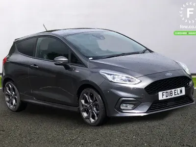Używany Ford Fiesta ST-Line X 101 KM (74 kW) 2018 Szary Hatchback
