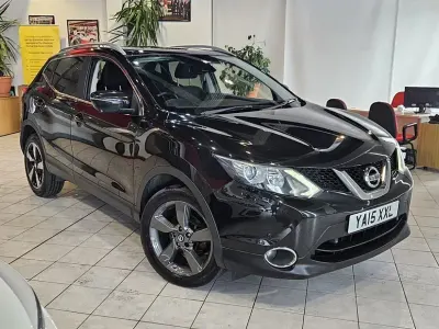 Used Nissan Qashqai N-TEC 110 HP (80 kW) 2015 Black SUV