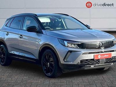 Used Vauxhall Grandland X GS Line 131 HP (96 kW) 2022 Grey SUV