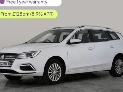 Used MG MG5 EV Exclusive 114 kW (156 HP) 2022 White Estate