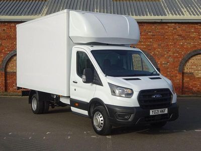 Begagnad Ford Transit 130 HK (95 kW) 2021 Vit Cab