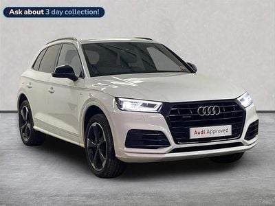 Used Audi Q5 Black Edition 190 HP (139 kW) 2019 White SUV