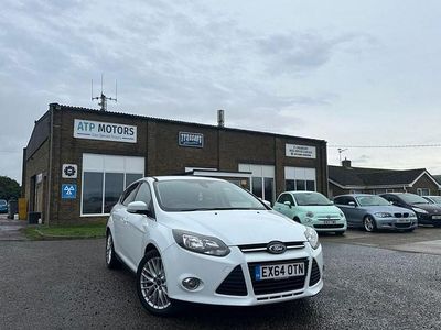 White Used 2014 Ford Focus Zetec Hatchback | £4,495 (Fair price)