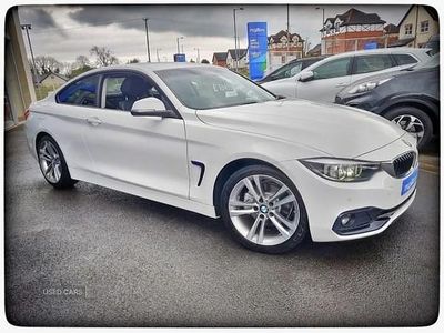 Used BMW 420 Sport Line 2017 White Coupe