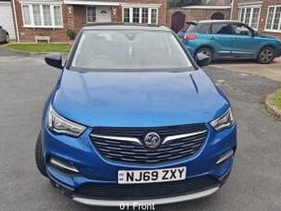 Used Vauxhall Grandland X Sport 130 HP (95 kW) 2019 Blue SUV