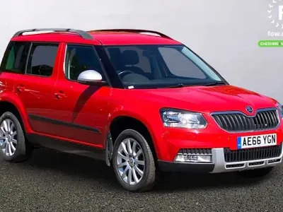 Gebraucht Skoda Yeti Outdoor SE 110 PS (80 kW) 2016 Rot SUV