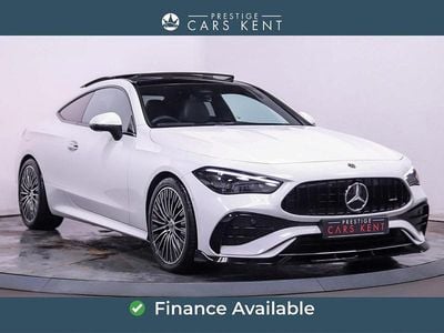 White Used 2025 Mercedes CLE300 AMG Line Premium Coupe | £48,400 (Fair price)