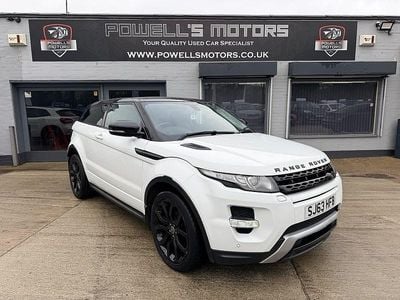 Used Land Rover Range Rover evoque Dynamic 190 HP (139 kW) 2013 White Coupe