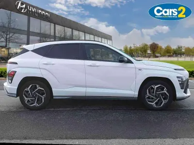 Used Hyundai Kona N Line 139 HP (102 kW) 2023 White SUV