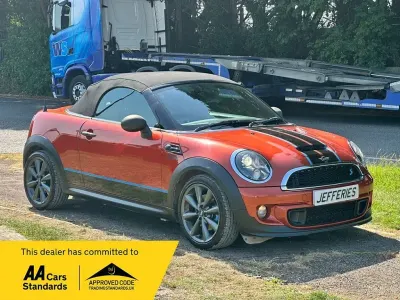 Used Mini Cooper S Roadster 184 HP (135 kW) 2014 Orange Cabriolet