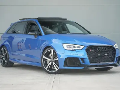 Used Audi RS3 Sport 400 HP (294 kW) 2019 Blue Sedan