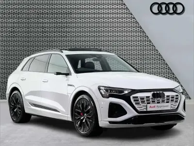 Usado Audi Q8 e-tron Advanced 300 kW (408 HP) 2023 Branco SUV