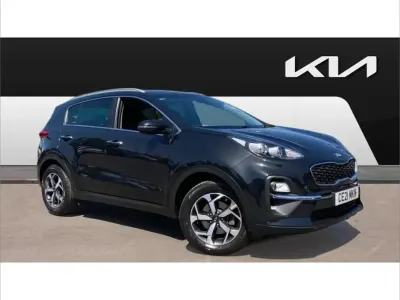 Used Kia Sportage 132 HP (97 kW) 2021 Black SUV